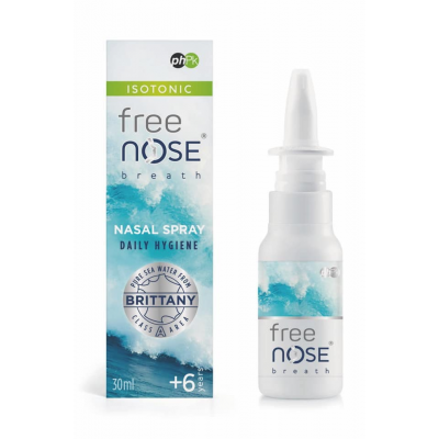 FREE NOSE BREATH DAILY HYGIENE & DECONGESTANT ( ISOTONIC SEAWATER ) NASAL SPRAY +6 YEARS OLD 30 ML